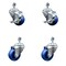 Service Caster 3.5 Inch SS Solid Polyurethane Swivel 1/2 Inch Threaded Stem Caster Brakes, 2PK SCC-SSTS20S3514-SPUS-121315-2-TLB2 - alternate 1